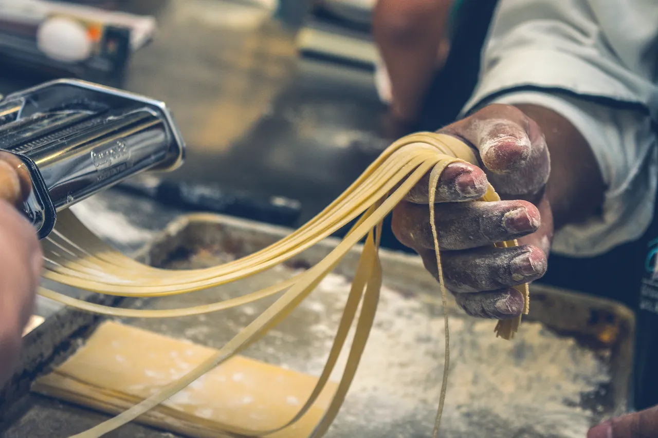 Die heilige Dreifaltigkeit der frischen Pasta